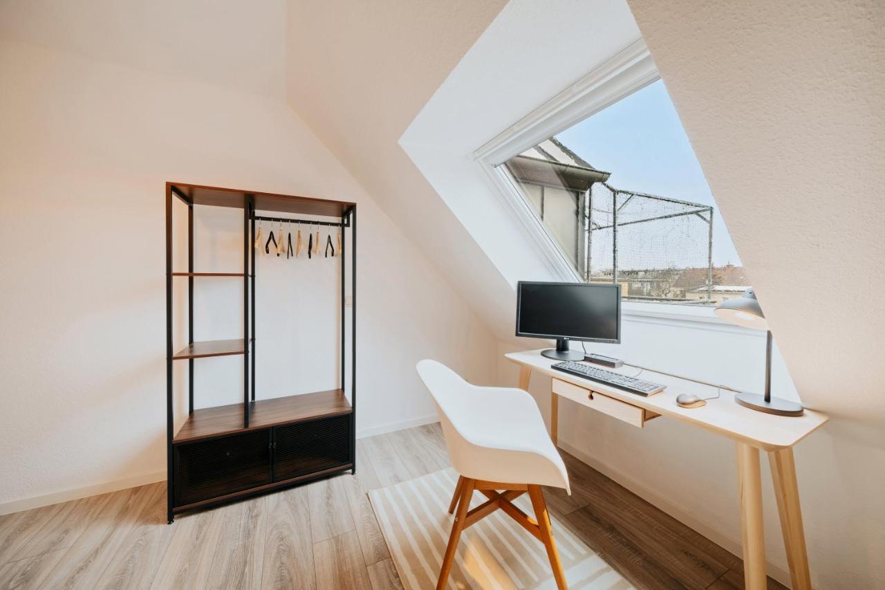 מגדבורג Bliss Place - Serviced Apartment - Arbeitsplatz, Zentral, Kueche, Waschmaschine, Smarttv מראה חיצוני תמונה